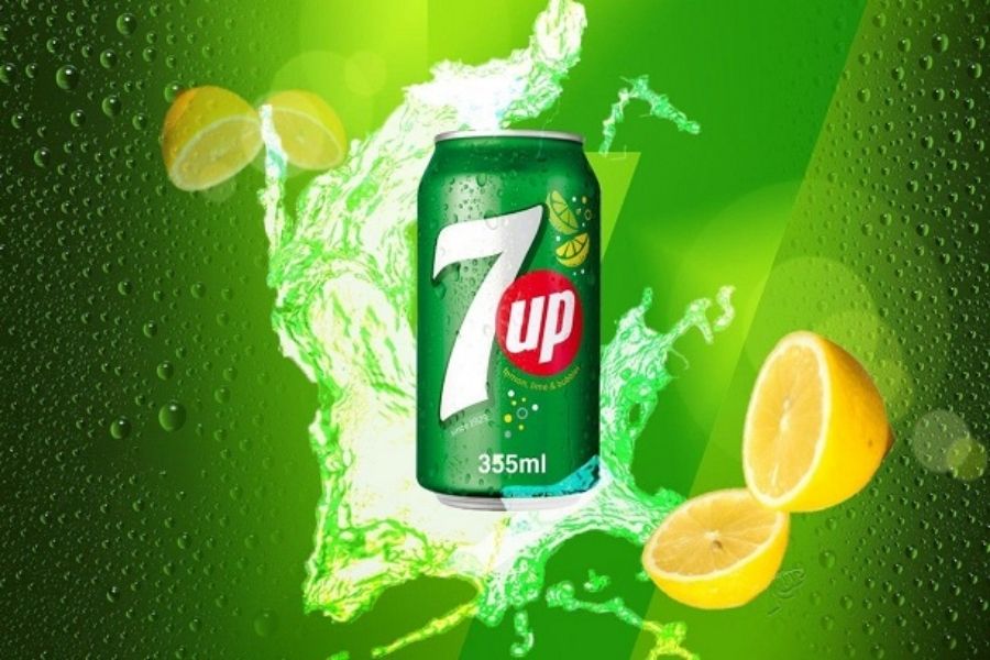 Một lon 7 Up 330ml chỉ chứa khoảng 140 calo