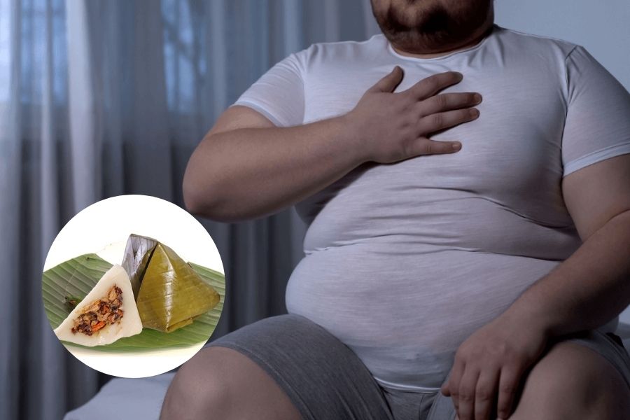 Tránh ăn bánh giò ban đêm để hạn chế tích mỡ và tăng cân