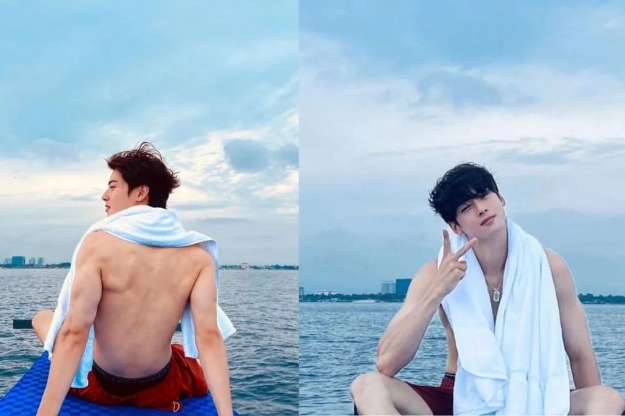 Cha Eun-woo sở hữu body săn chắc, đều cơ và lối sống lành mạnh đáng ngưỡng mộ