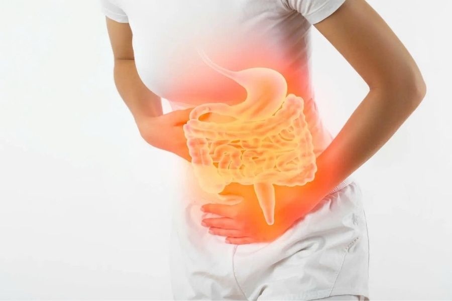 Tư thế sai do võng lưng ảnh hưởng đến hoạt động của hệ tiêu hóa, hô hấp và tuần hoàn